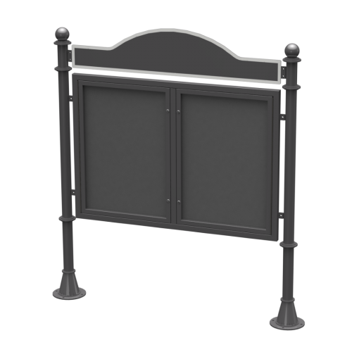 Heritage Double Information Stand